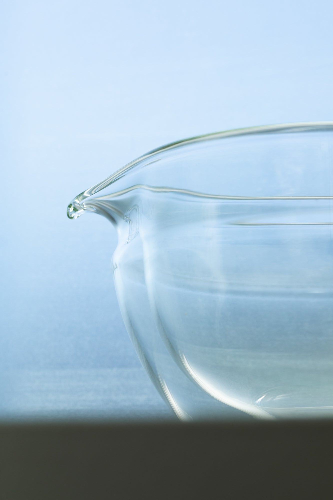 A katakuchi spout designed for easy pouring