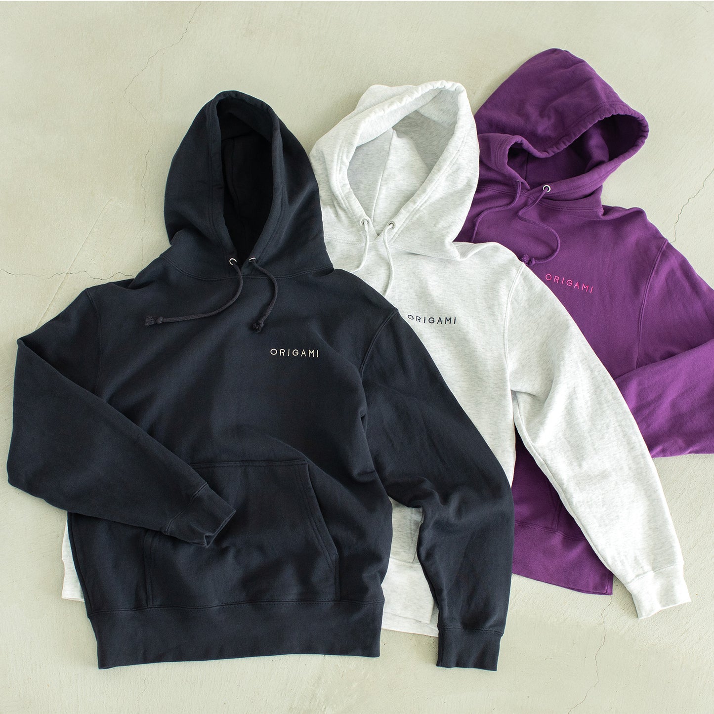 【Online Store Limited】ORIGAMI Logo Hoodie