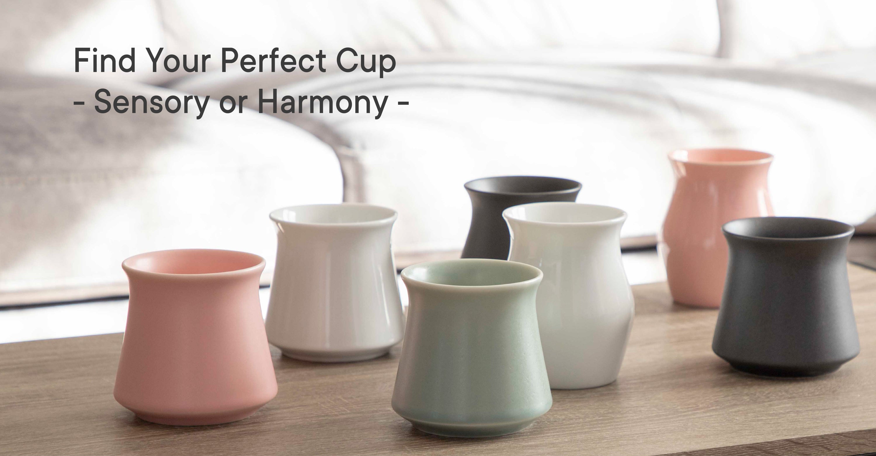 ORIGAMI CUPを深掘り！２大人気カップのセンサリーフレーバーカップとハーモニーカップの違いは？