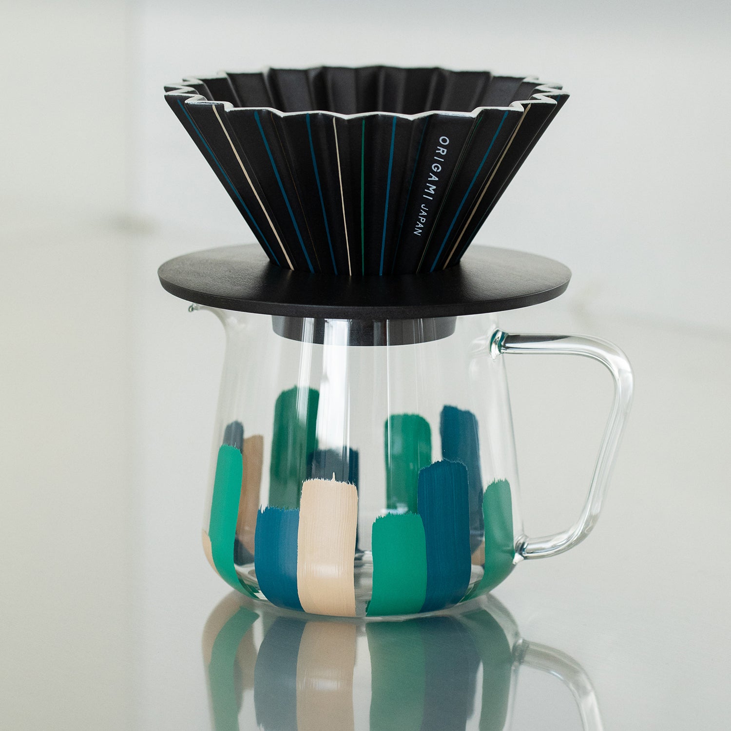 【Lottery Sales】ORIGAMI × Maruyoshi Kosaka Dripper Set [ao]