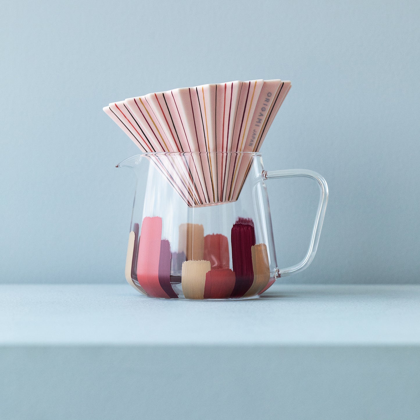 【Lottery Sales】ORIGAMI × Maruyoshi Kosaka Dripper Set [fuji]