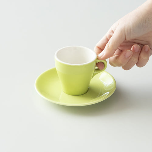 【SALE】3oz Cup & Saucer [Green]