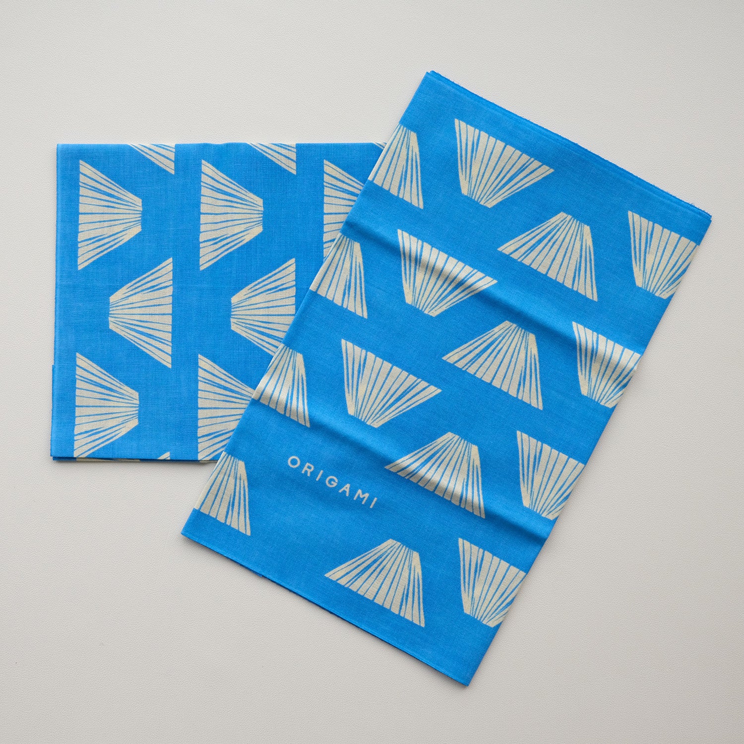 【Online Store Limited】ORIGAMI Hand Print TENUGUI