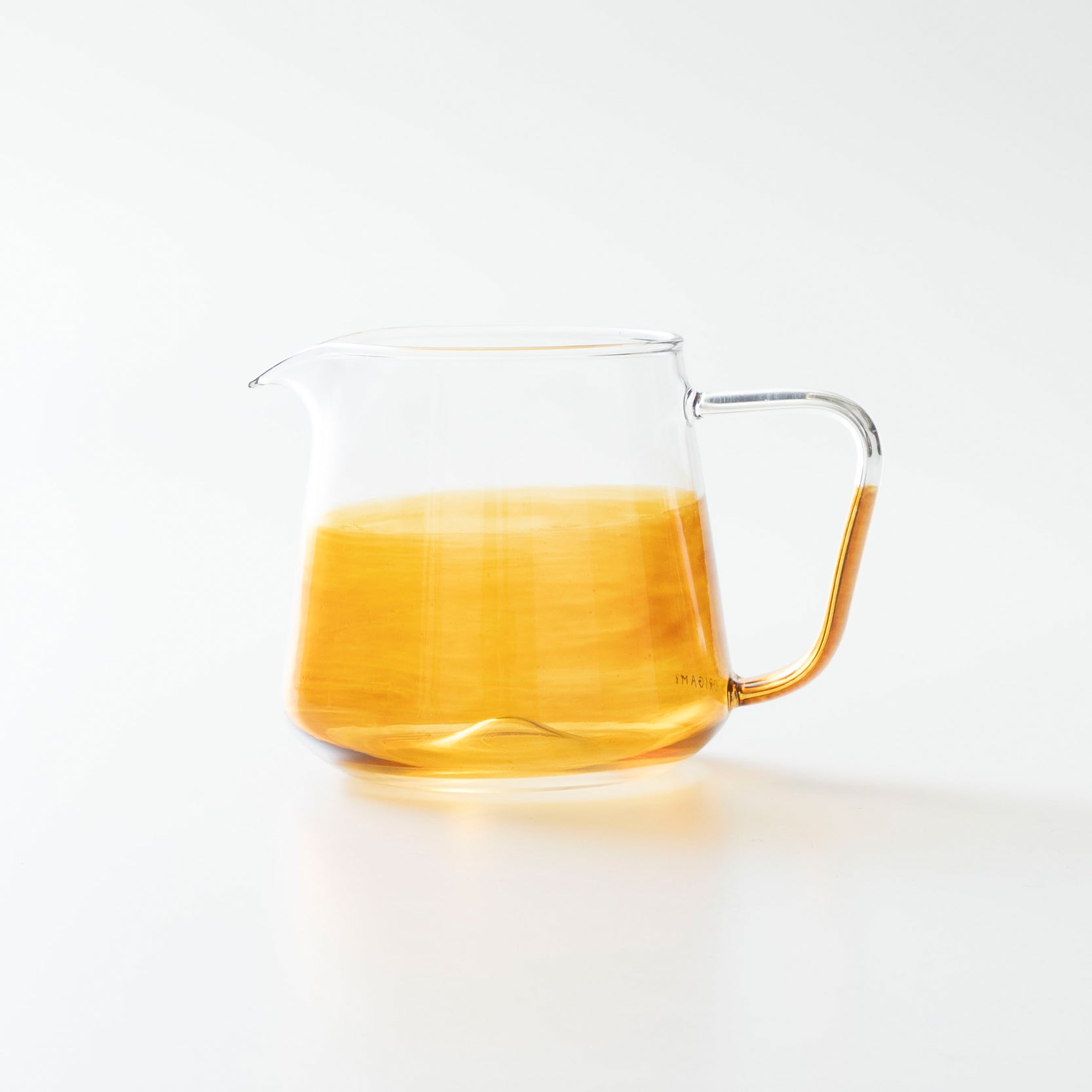 【Lottery Sale】 ORIGAMI × Maruyoshi Kosaka Aroma Glass Server [Clear Urushi]