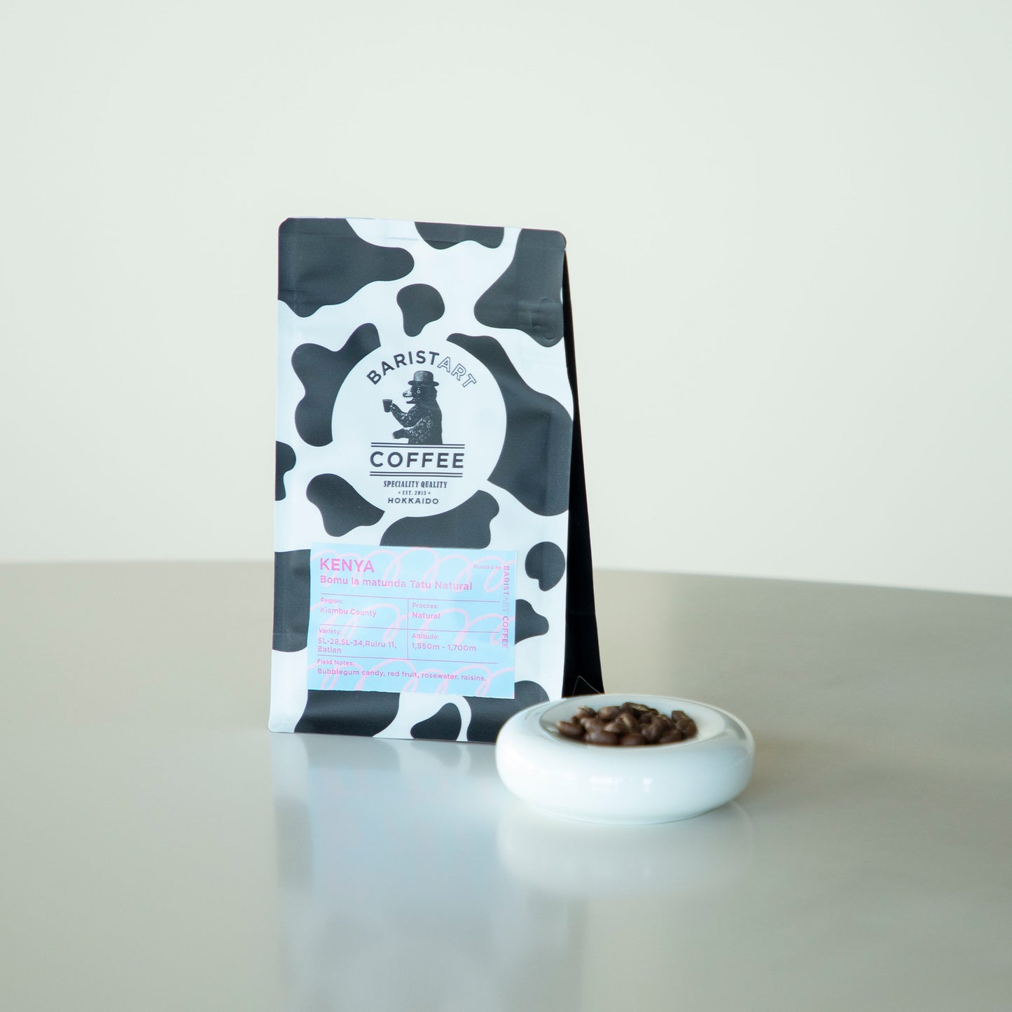 BARISTART COFFE Bomu la matunda Tatu Natural / KENYA(100g)