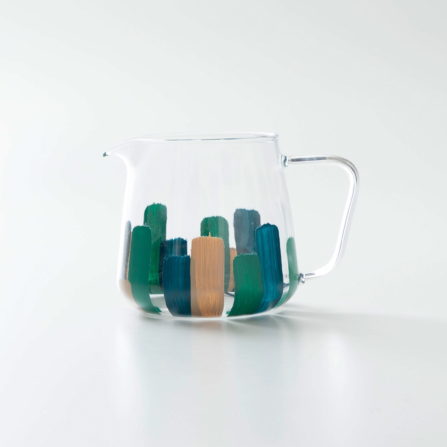 【Lottery Sales】ORIGAMI × Maruyoshi Kosaka Aroma Glass Server [Stripes] [ao]
